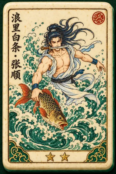Zhang Shun · White Streak in the Waves
